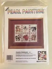 Pearl Painting Fabric Craft Kit “Country Patchwork”
