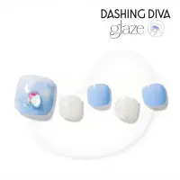 在飛比找momo購物網優惠-【DASHING DIVA】glaze足部凝膠美甲貼_歐若拉