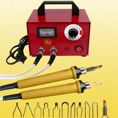 100W Wood Burning Gourd Wood Crafts Tool Kits Multifunction Pyrography Machine
