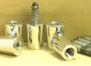 50 Pack Beer Tap Handle Ferrule 3/8"-16 with 5/16"X1.5" Hanger Bolt Repair Part