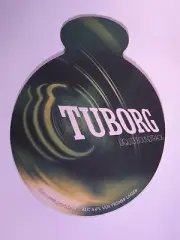 Beer Brewery Coaster ~ TUBORG Liquid Soundtrack ~ Carlsberg, Copenhagen, Denmark