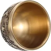 LAPYAPPE Decorative Copper Tea Cup Elegant Tea Holder for Home Office Hotel Use High Temperature Firing for Oolong Puer Tea