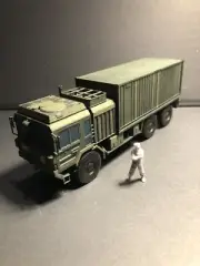 1/72-1/56 British MAN HX58 With Container. Painted Resin. 3800 models on offer