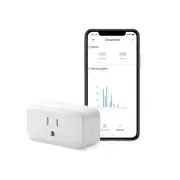 SONOFF S40 Wi-Fi Smart Plug Socket APP Control Works with Alexa and Google Home