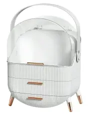 [Embellir] Makeup Case Portable Cosmetic in White