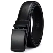 Leather Belt with Automatic Buckle - Elegance and Perfect Fit