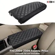 Center Console Lid Arm Rest Cover Cushion Pad Black for 2004-2009 Toyota Prius