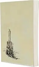 LayFlat Sketchbook - 3.75 x 5.3 Inches - Seagull Blank Note Book, 64 Sheets, Thick 100gsm Paper, for Drawing, Sketching, and journaling
