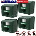 4 PCS Pest Mouses Repeller Yard Sentinel Outdoor Ultrasonic Animal Control Green
