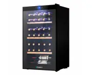 Devanti 34 Bottles Wine Cooler Compressor Chiller Beverage Fridge