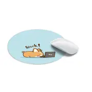5pcs Cute mouse pad small round large cushion portable office home natural non-slip rubber mouse pad