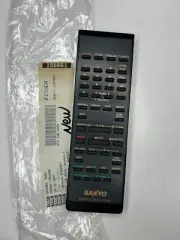 Sanyo IR9411 VCR TV Remote Control, Black - OEM NOS for VHR9411 +more
