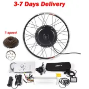 AU 26 27.5 29inch MTB Ebike Rear Wheel Conversion Kit 48V 1000W 1500W Hub Motor