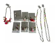 Nordstrom BP 5pc Tropical Beach Flamingo Sunglasses Charms Set