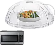 Microwave Dish Cover,Plate Guard for Oven | Heat-Resistant Anti-Dry Splatter Heating Cover for Household Microwave Oven Stove