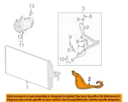 Chevrolet GM OEM AC A/C Air Conditioner-Compressor & Condenser Hose 23264898 (for: Chevrolet)