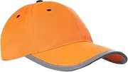 Perfeclan Safety Hat High Visibility Reflective Baseball Cap, Bright Neon Color Reflective Running Cap