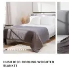 Hush Iced Cooling Original Luxury Weighted Blanket | Oeko-Tex 30lbs KING