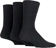 [IOMI] Footnurse Men's Diabetic Gentle Grip Non-Elastic Cotton Rich Socks
