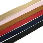 Flat Cord 18mm Genuine leather - 1m, leather cord, bracelet items supplies