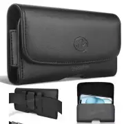 For Samsung Galaxy S20 / S20 Plus Ultra FE Leather Case Belt Clip Holster Pouch