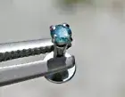 2.6mm REAL BLUE DIAMOND LABRET BODY,CERTIFICATE LIP EAR 1/4",5/16",3/8",7/16,1/2