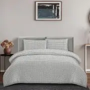 Ardor Boudoir Rowe Grey Quilt Cover Set