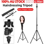 Adjustable Mannequin Tripod Stand Hairdressing Training Manikin Head Doll Holder