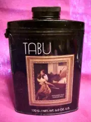 Dana ~ TABU ~ perfumed talc for women 6 oz, 170g, shaker FULL SEALED