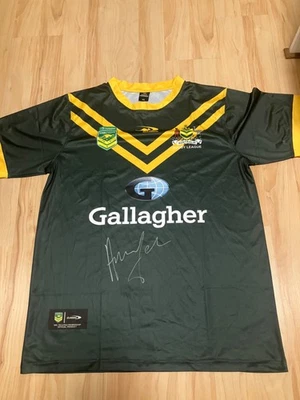 andrew johns signed kangaroos jersey