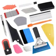 11 in 1 Wrap Vinyl Squeegee Felt Kit Car Window Tint Scraper Application Tools