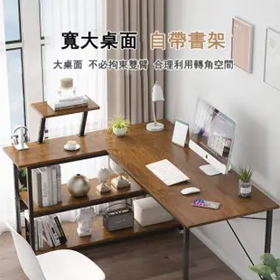 【E家工廠】L型工作桌 書桌 轉角桌(215-轉角電腦桌)