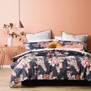 Logan & Mason Tapestry Quilt Cover Set Bloom