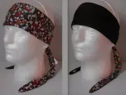 Nike Dri-Fit Printed Reversible Bandana Head Tie Firewood Orange/Black/White