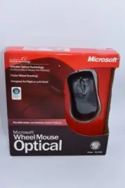 Microsoft Wheel Mouse Optical USB PS/2 - D66-00069 New Sealed NIB