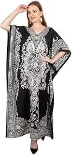 [Art Of Creation] Ladies Long Kaftans Kimono Maxi Style Dresses Women in Regular to Plus Size Cover up