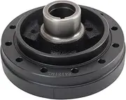 TRQ Engine Crankshaft Vibration Damper Compatible with 85-95 Chevrolet GMC 91-94 Oldsmobile