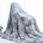 Soft Warm Fleece Blanket - Cuddly Plush Sofa Throw (Greyish2)