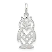 Sterling Silver Owl Charm