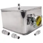 Universal Aluminum Radiator Overflow Tank Recovery Expansion Coolant Bottle 2.5L