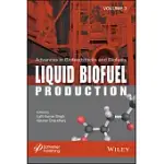 LIQUID BIOFUEL PRODUCTION