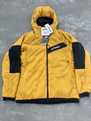NWT Adidas Terrex Techrock Stretch PrimaLoft Hooded Jacket Women’s M L XL IB4261