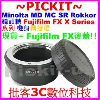 在飛比找Yahoo!奇摩拍賣優惠-後蓋 MINOLTA MD MC鏡頭轉富士Fujifilm 