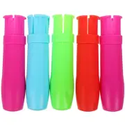 5 Pcs Chalk Holder Cue White Board Jumbo Crayons Lead Pencils Giant