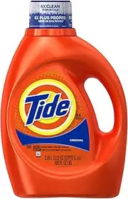 (2960ml) - Tide Original Liquid Laundry Detergent 100 oz