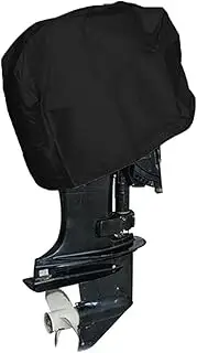 Boat Motor Engine Cover 210D Oxford Cloth Heavy Duty Rib Dinghy Outboard Engine Protector Outboard Motor Cover Universal 56x30x40cm 15-30HP