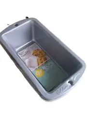 Wilton 3-Piece Recipe Right Non-Stick Mini Loaf Pan Set, 5 ¾" x 3" 5b