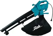 Blower Vac Mulcher Rok Garden Leaf Blower Shredder Vacuum Hi Torque 2300W
