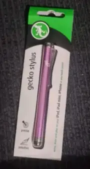 Gecko Stylus Screen Pen Drawing Stylus For iPad iphone or Touch Screens - Pink