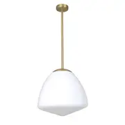 CIOTOLA Pendant Lamp Light Interior ES Antique Brass / Frosted Tipped Dome Glass OD350mm